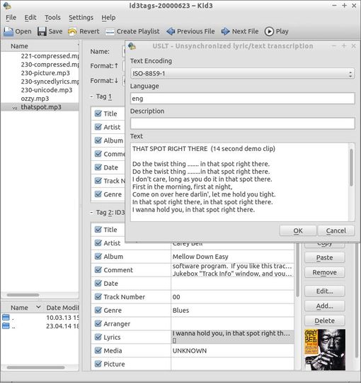 mac mp3 tag editor
